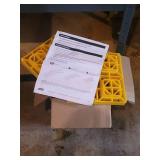 Camco RV Leveling Blocks - 10-Pack Yellow Plastic Leveling Kit