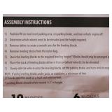 Camco RV Leveling Blocks - 10-Pack Yellow Plastic Leveling Kit