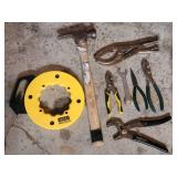 Craftsman Professional Hand Tools Set: Locking Pliers, Pliers, Wrench, Hammer