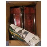 Tail Light Assemblies - 2-Pack, Red Lens with Wiring Harness