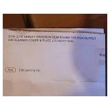 Harley-Davidson Round 103 High-Output Air Cleaner Cover & Plate (2014-2016) OEM