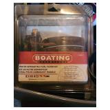 Car Care Bundle in Bin: Meguiar's Even Coat Cloths, Armor All Spray, Attwood Fuel Filter Kit