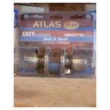 Atlas JJ GL1040C Bed & Bath Locking Interior Door Hardware - Hall & Closet Interior Non-Locking