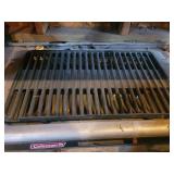 Coleman Portable Gas Grill - Black/Gray with Slotted Grate