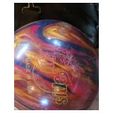 Bowling Ball Pair - LTG4168 Made in USA (Kathie) Marble Swirl (Lot of 2)