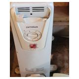 Optimus Space Heater - Dial Thermostat & Dual Red Switches