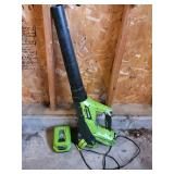 Greenworks 40V Cordless Leaf Blower - 5.0Ah Battery & 4.0Ah Spare