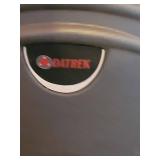 Datrek Golf Club Travel Case - Hard Shell, Gray, Top Carry Strap