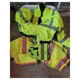 GAME Workwear ANSI Class 3 High-Visibility Jackets Size 2X (Lot of 3)
