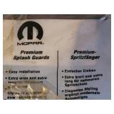 MOPAR Premium Splash Guards 4-Pc Kit - Ford F-150 Crew Cab Platinum - Black