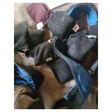 Long Zipper Gear Bag With Orange Interior - Includes Balls & Rope