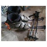 Snowblade Skiboards with Nordica Boots & Yukon Charlie's Poles