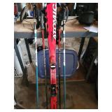 Atomic Pacers 96 Cross-Country Ski & Scott Poles Nordic Set
