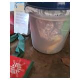 Stokes Select Deck Kit with Adjustable Branches & Red Seat & Storage Bin & Floral Tote (Lot of 4)