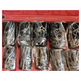 10-Piece SAE Deep-Length Impact Socket Set in Red Case