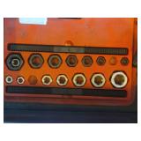 Assorted Drill Bits, Taps & Dies Kit in Plastic Organizer Case