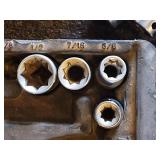 Craftsman Socket Set - 3/8 in & 1/2 in Drive, Imperial Sizes, Red Case