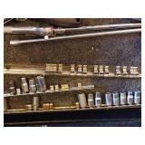 Craftsman 1/4in Drive Socket Set with Assorted Chrome Sockets & Ratchets