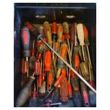 Craftsman Screwdriver Assortment - Mixed Flathead & Phillips - Red/Orange Handles