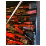 Craftsman Screwdriver Assortment - Mixed Flathead & Phillips - Red/Orange Handles