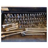 Hansen Socket Tray 3/8 Drive Metric Sockets with Craftsman Tools