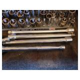 Hansen Socket Tray 3/8 Drive Metric Sockets with Craftsman Tools