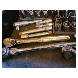 Hansen Socket Tray 3/8 Drive Metric Sockets with Craftsman Tools