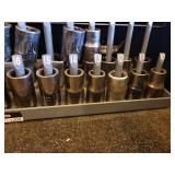 Hansen Socket Tray 3/8 Drive Metric Sockets with Craftsman Tools