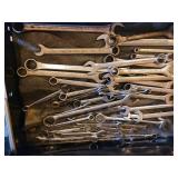 Assorted Chrome Vanadium Wrenches - Mixed Brands, Open/Box End (Sizes)