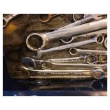 Assorted Chrome Vanadium Wrenches - Mixed Brands, Open/Box End (Sizes)