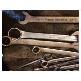 Assorted Chrome Vanadium Wrenches - Mixed Brands, Open/Box End (Sizes)