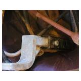 Rusty Metal Tools Collection - Wrenches, Pry Bars & Rods in Purple Bin