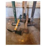 Hammer & Axe Lot - Sledgehammer, Hatchets & Hand Tools