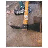 Hammer & Axe Lot - Sledgehammer, Hatchets & Hand Tools