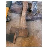 Hammer & Axe Lot - Sledgehammer, Hatchets & Hand Tools