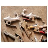 Assorted Spray Gun Parts for Paint/Coating - Gauge, Regulator, Nozzles & Cup
