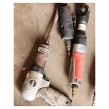 Pneumatic Power Tools Lot - 4 Pieces: Die Grinders & Drills