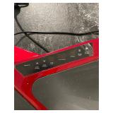 PAOLFOX Red Mini Elliptical Pedal Exercise Machine With Remote