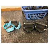 Perfect Pushup Handles & Exercise Ball with Resistance Bands and Ankle Straps - Home Gym Bundle