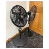 Lasko Pedestal Fan (5-Blade) - Holmes Stand Fan (4-Blade)