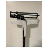 Healthometer Vintage Floor Scale with Height Rod - Medical Office Scale