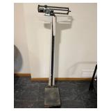 Healthometer Vintage Floor Scale with Height Rod - Medical Office Scale
