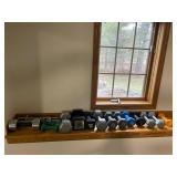 Hex Dumbbell Set - Assorted 5-15 lb Weights with Bar & Plates (Reebok/Embark)