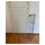 Metal Wire Shoe Rack and Bar Ware rack for glasses