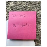 Glass Carboy Jug with Cork Stopper - Clear Ribbed Glass 16' Tall