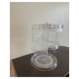 Clear Acrylic 3-Level Dessert/Candy Display Tower with Crystal Bead Rim