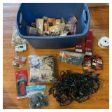 Christmas decor and SYLVANIA Bulbs - 2x 10 Miniature Light Sets