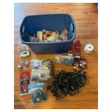 Christmas decor and SYLVANIA Bulbs - 2x 10 Miniature Light Sets