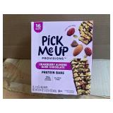 Cranberry Almond Dark Chocolate Protein Bars