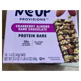 Cranberry Almond Dark Chocolate Protein Bars